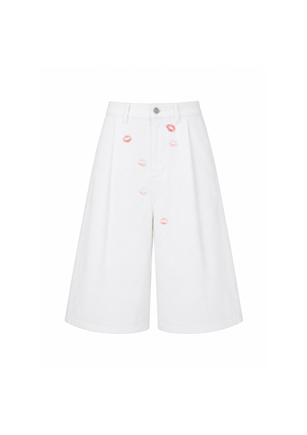 White denim Jorts