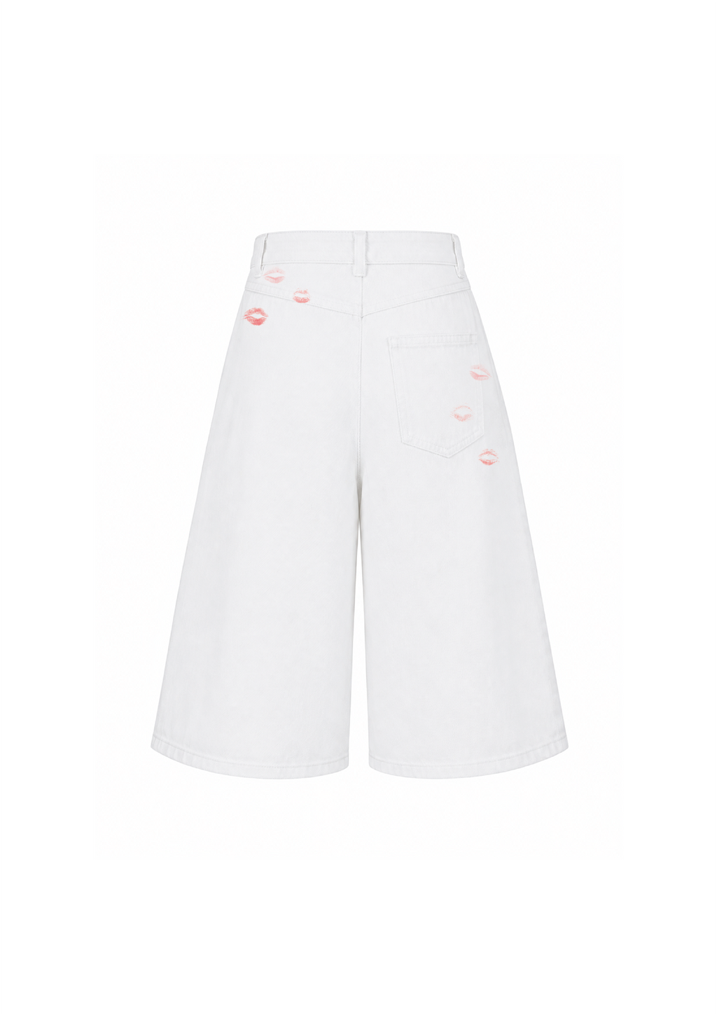 White denim Jorts