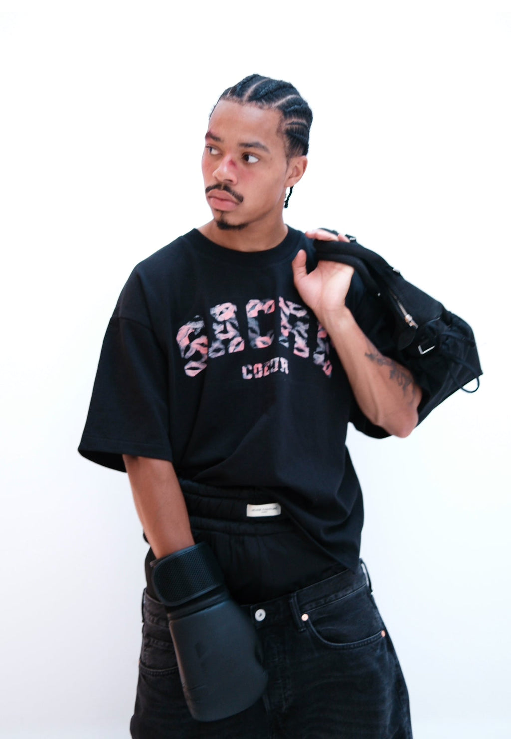 Black Sacred Heart T-shirt