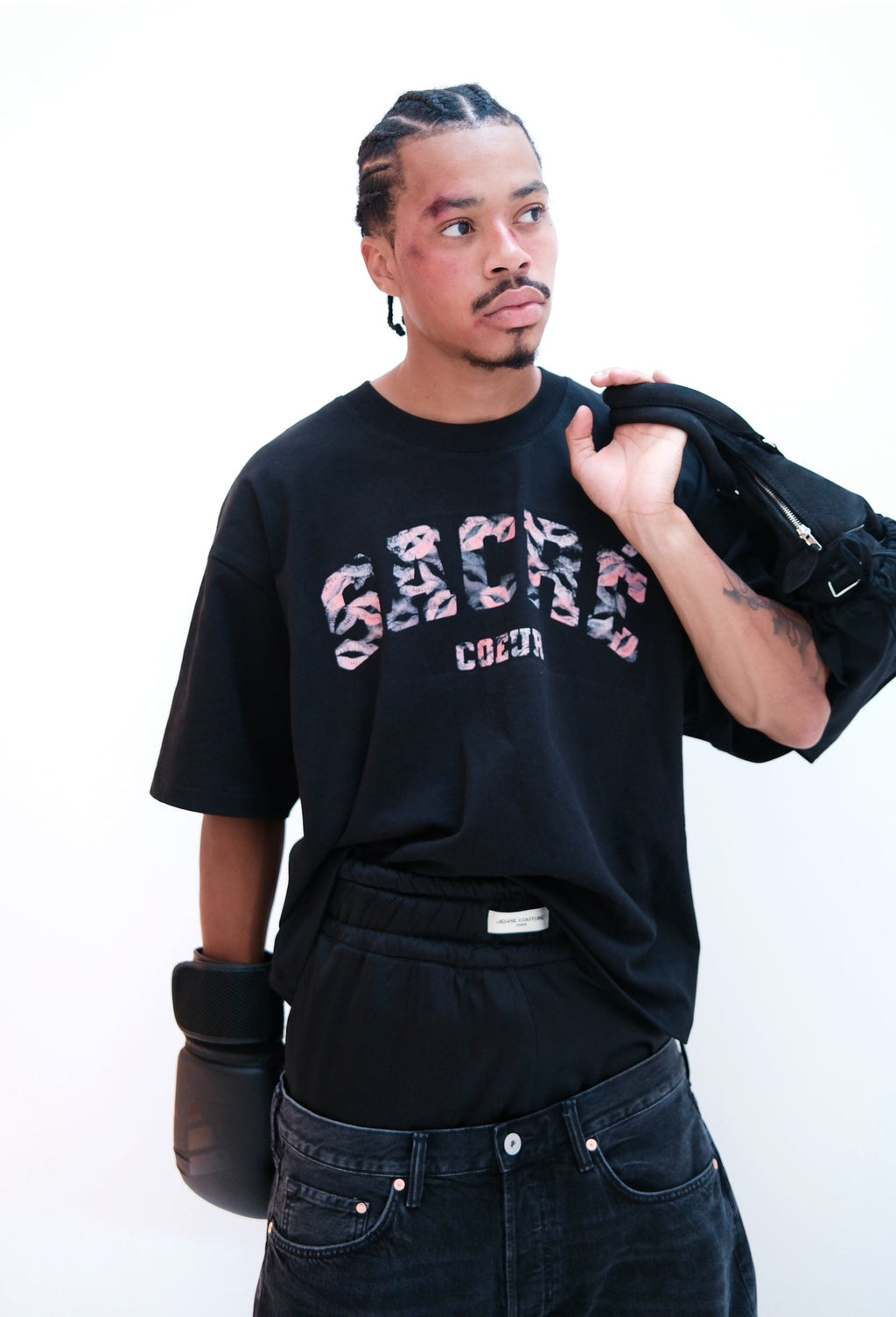 Black Sacred Heart T-shirt