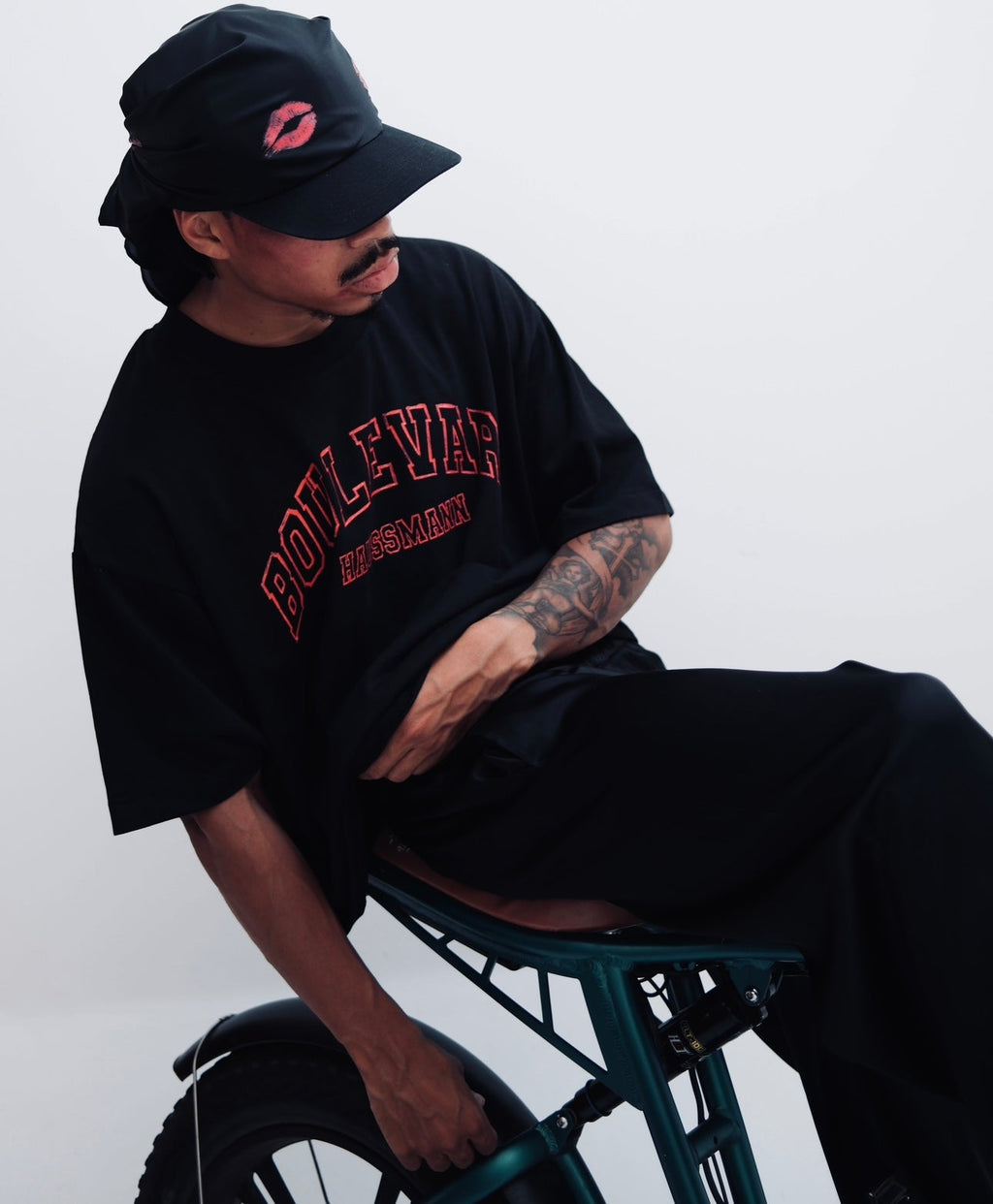 Black silk cap