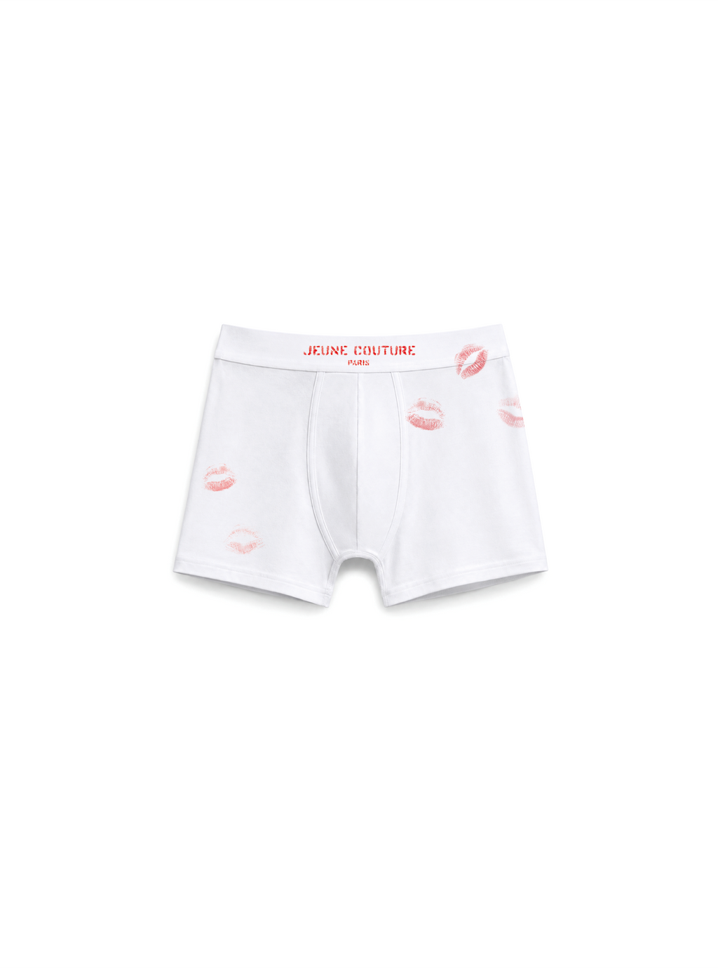 Black/white kiss boxer briefs