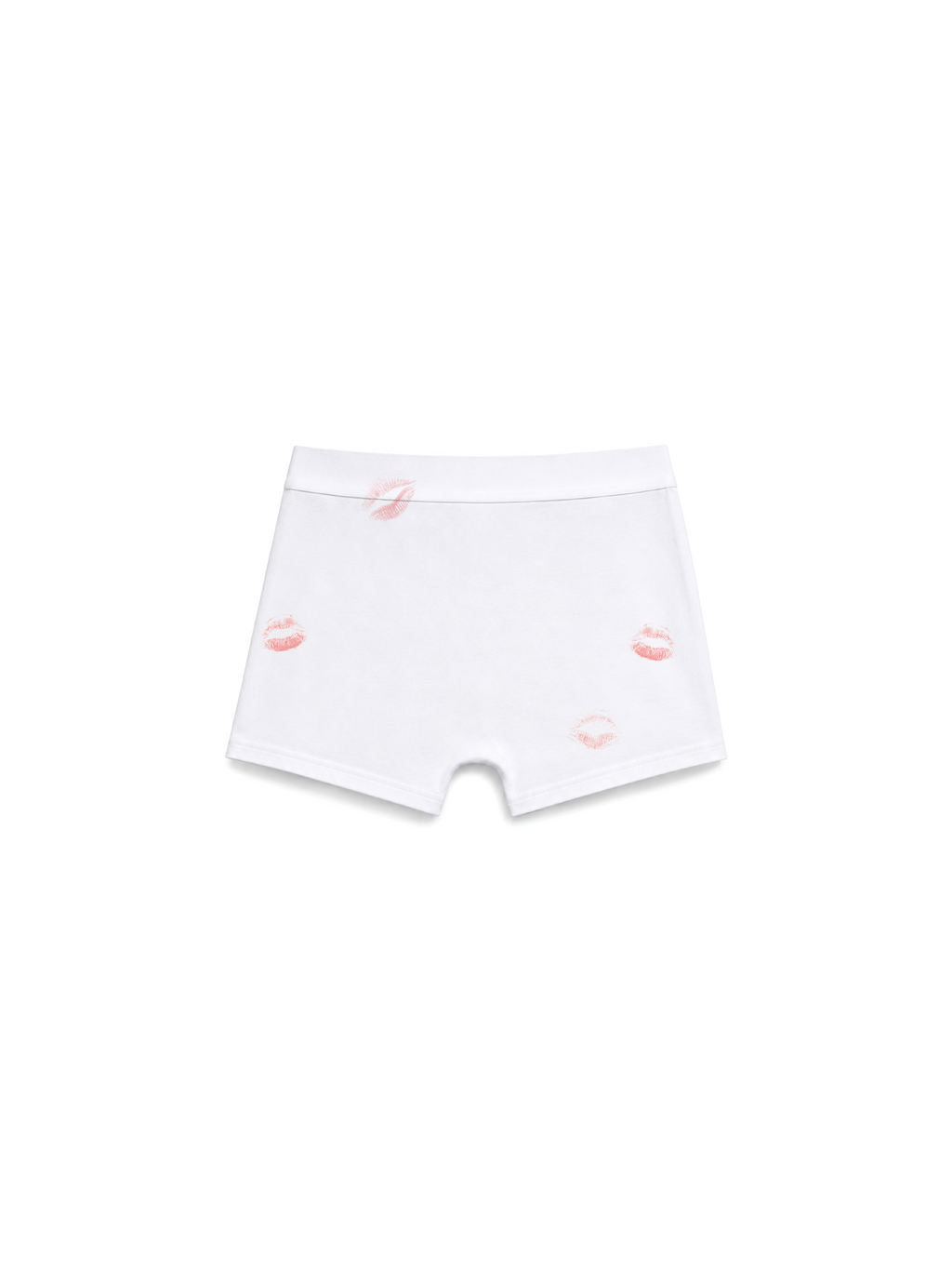 Black/white kiss boxer briefs