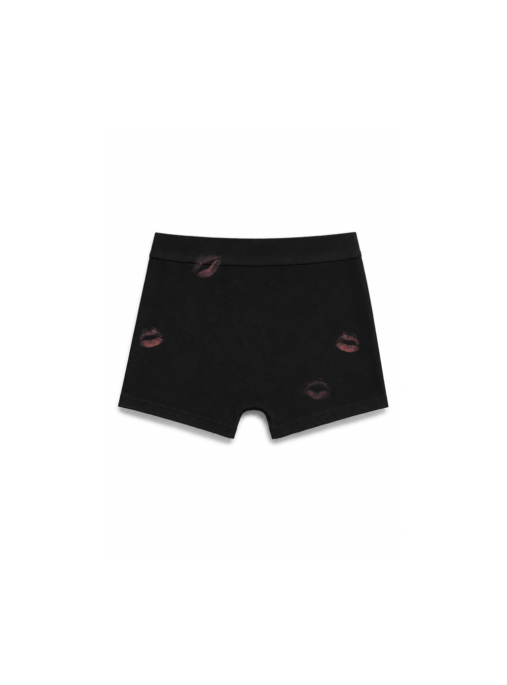 Black/white kiss boxer briefs