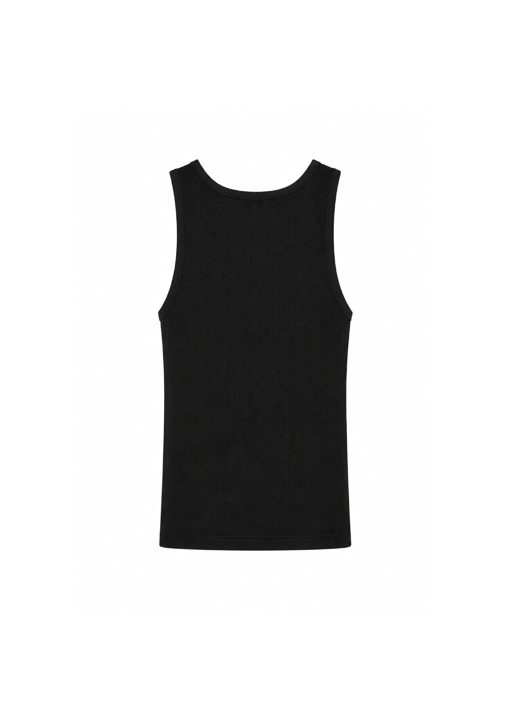 Black tank top