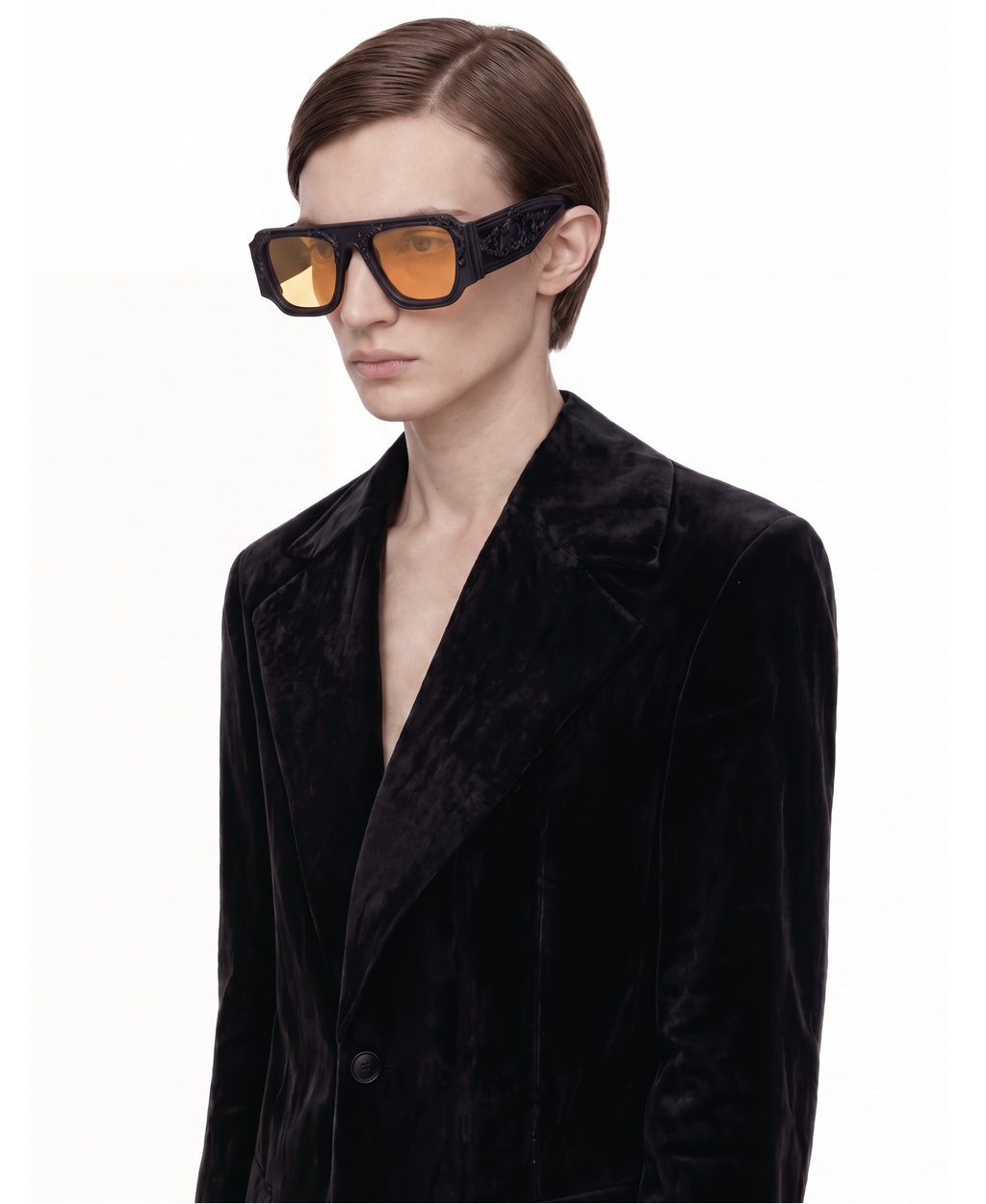 Aviator Black Orange