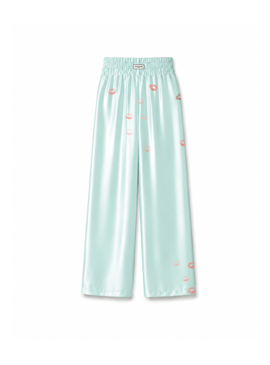 turquoise kiss trousers