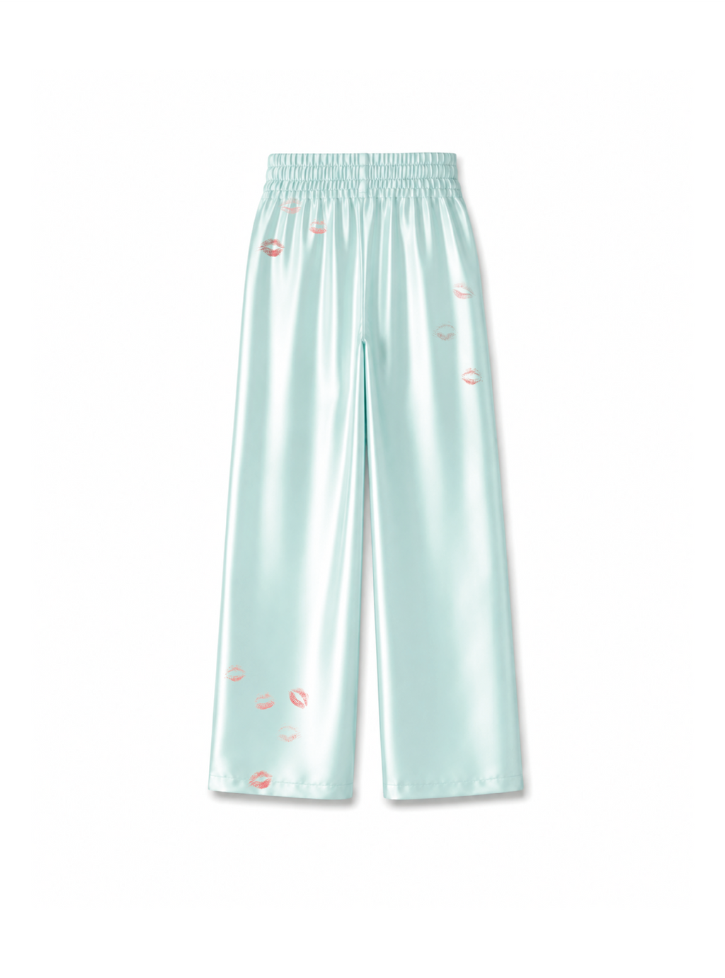 turquoise kiss trousers